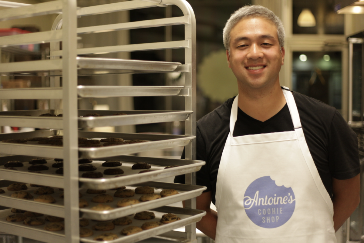 Baking up a business: Antoine’s cookie shop